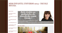 Desktop Screenshot of nicolemoura.com